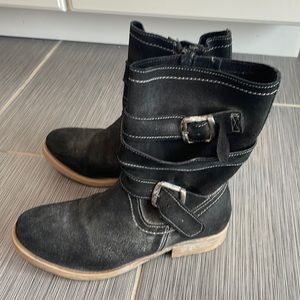 Roan Lola Distressed Motorcycle Boot